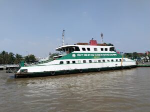 Phà Cát Lái nối Quận 2 TP.HCM với Nhơn Trạch Đồng Nai